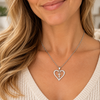 Image of He Heals The Brokenhearted Necklace (Ships around 12-16-26)