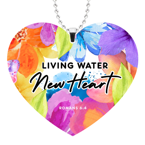 New Heart Rearview Mirror Ornament