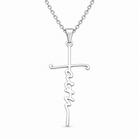 Faith Cross Necklace