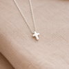 Image of Mini Cross Necklace