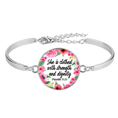 She is Clothed Fashion Bracelet