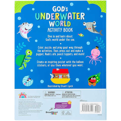 God’s Underwater World Activity Book
