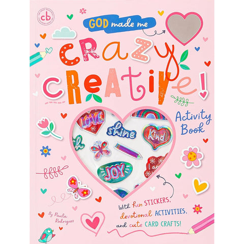 God Made Me Crazy Creative (Activity Book)