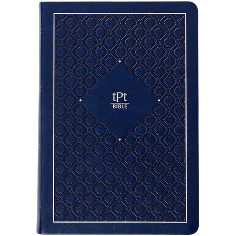 The Passion Translation New Testament (2020 edition) Giant Print Indigo