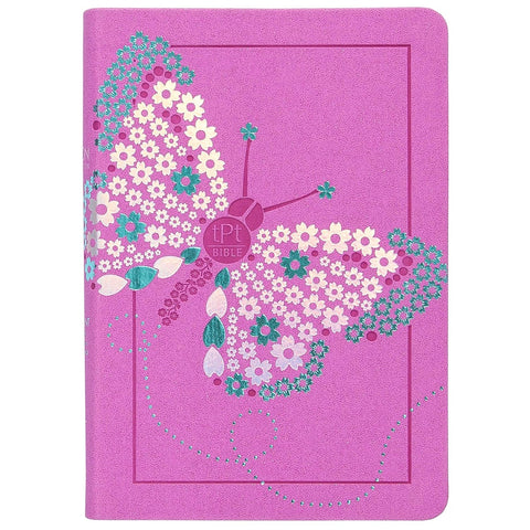 The Passion Translation New Testament (2020 Edition) Youth Girls Butterfly