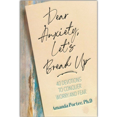 Dear Anxiety Let's Break Up