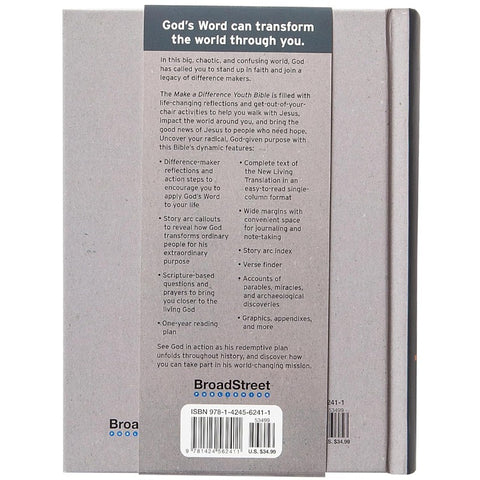 Make a Difference Youth Bible (NLT)