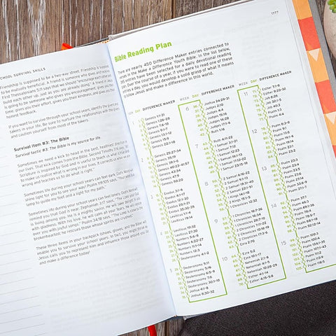 Make a Difference Youth Bible (NLT)