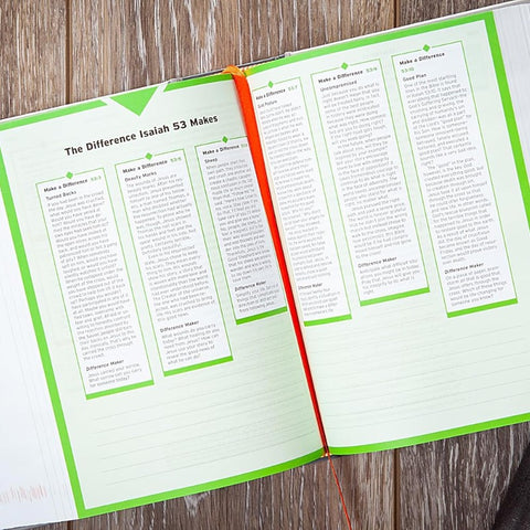 Make a Difference Youth Bible (NLT)