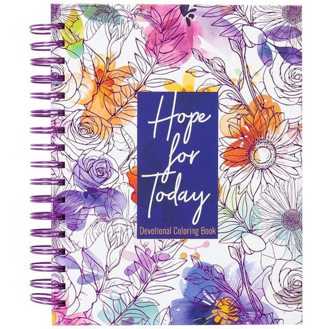 Hope for Today (Devotional Coloring Book)
