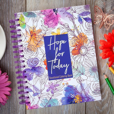 Hope for Today (Devotional Coloring Book)