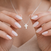 Image of Mini Cross Necklace