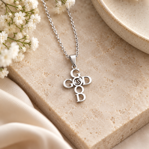 Petite God Is Good Necklace (Ships around 12-16-26)