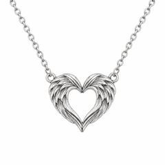 Under His Wings Pendant Necklace (Ships around 12-16-26)