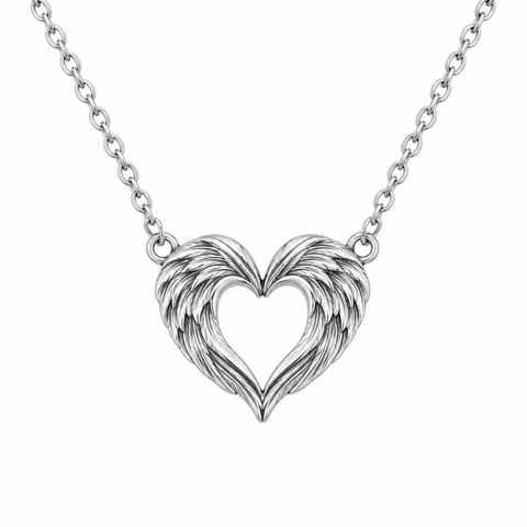 Under His Wings Pendant Necklace (Ships around 12-16-26)