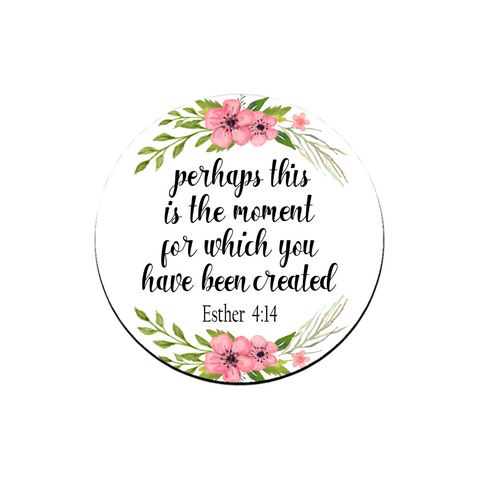 Perhaps This Is The Moment Circle Magnet 2.5"