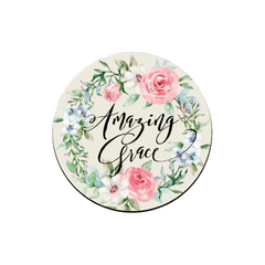 Amazing Grace Circle Magnet 2.5"