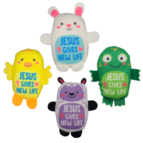 Jesus Gives New Life Stuffed Animals