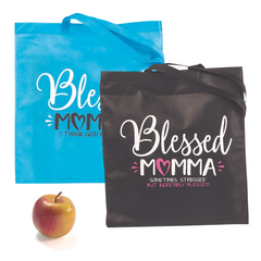 Blessed Momma Tote Bag (Large)