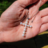 Image of Pearl Cross Necklace