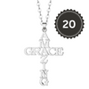 Image of The Pro Giver's Bundle (Amazing Grace Cross Necklace)