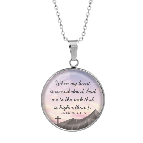 When My Heart Is Overwhelmed Necklace