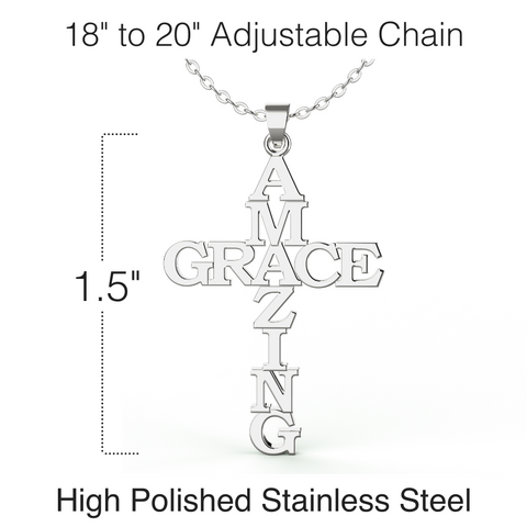 The Pro Giver's Bundle (Amazing Grace Cross Necklace)