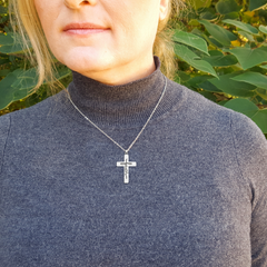 Faith Inside Cross Necklace