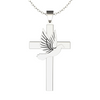 Image of Dove Cross Necklace