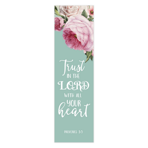 Bookmarks (10 Pack) Trust In The Lord