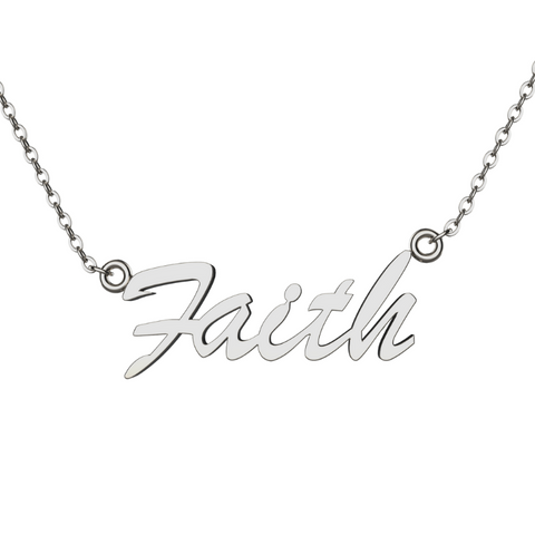 OneWord: Faith Necklace