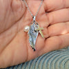 Image of Cross Wing Necklace
