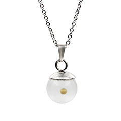 Mustard Seed Ball Necklace