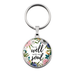 It Is Well Key Chain